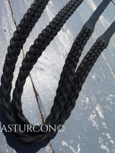 Plaited Leather Reins